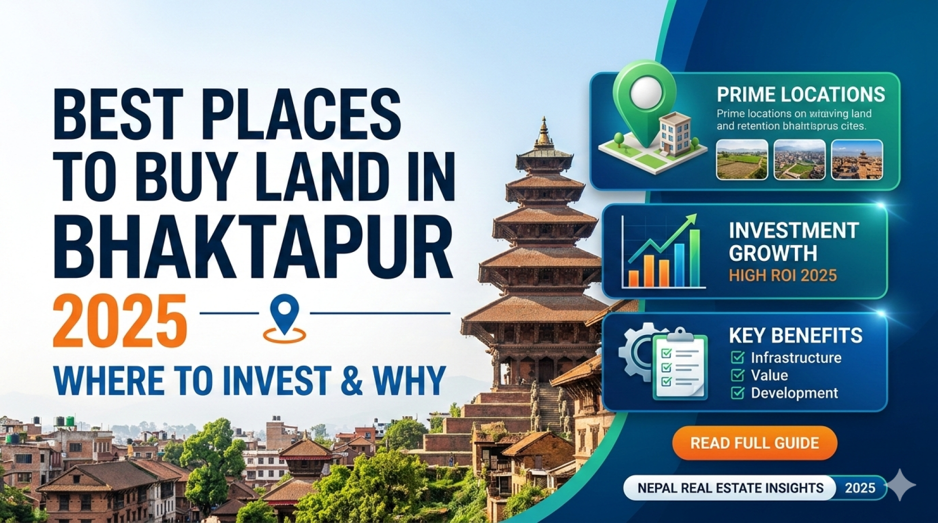 Best Places to Buy Land in Bhaktapur (2025) — Where to Invest & Why